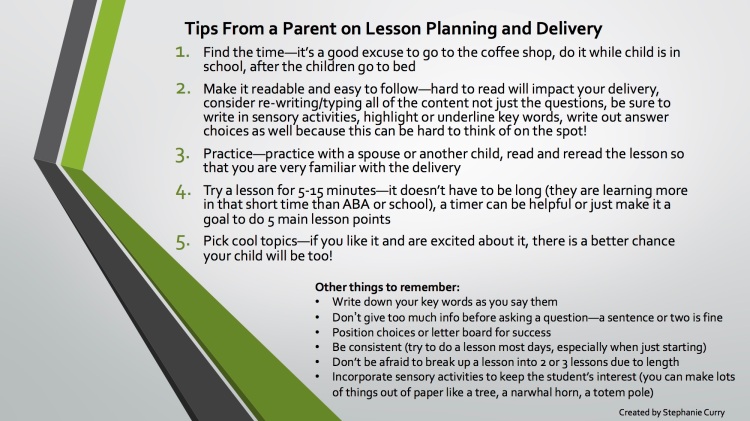 5 Tips From a Parent on Lesson Planning